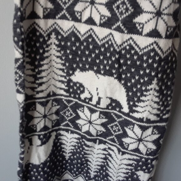 NWOT Old Navy 100% Cotton Fleece Winter Pajama Pants M - Picture 6 of 7
